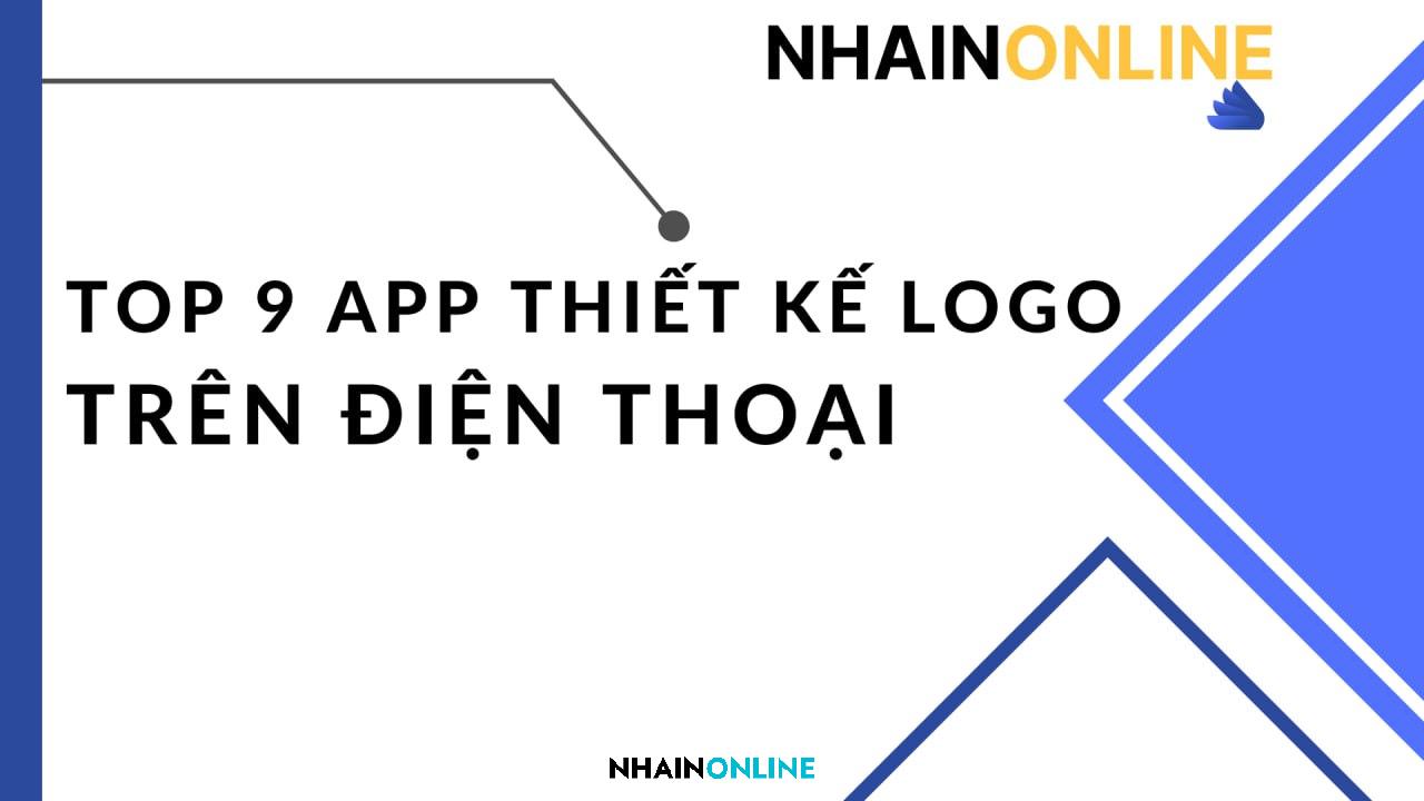 op 9 app thiet ke logo tren dien thoai