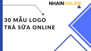 30 mau logo tra sua online