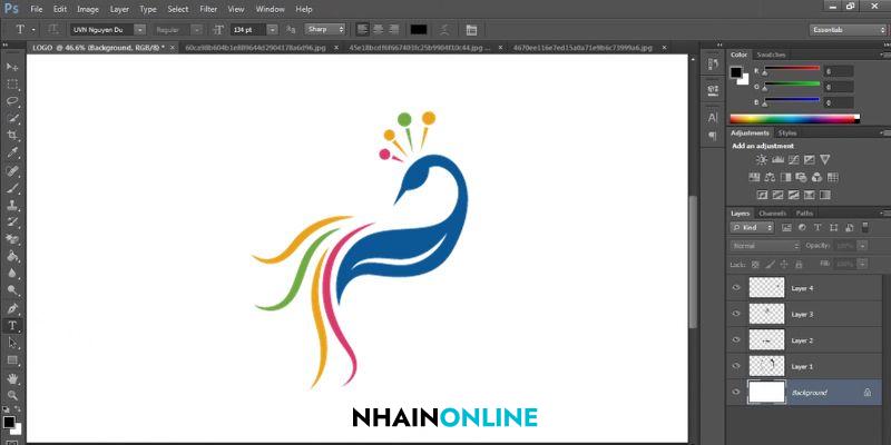 Học cách thiết kế logo bằng Photoshop