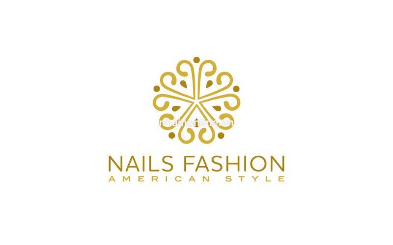 Logo đi theo lối thiết kế logo nail luxury đẹp