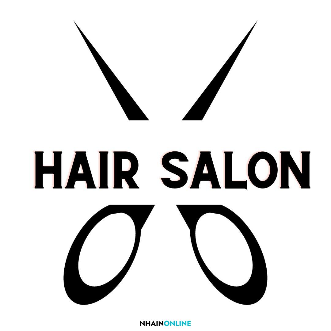 Mẫu logo salon tóc chuyên nghiệp