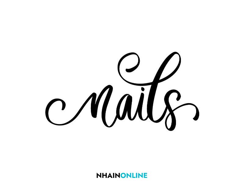 Tải mẫu nails logo vector