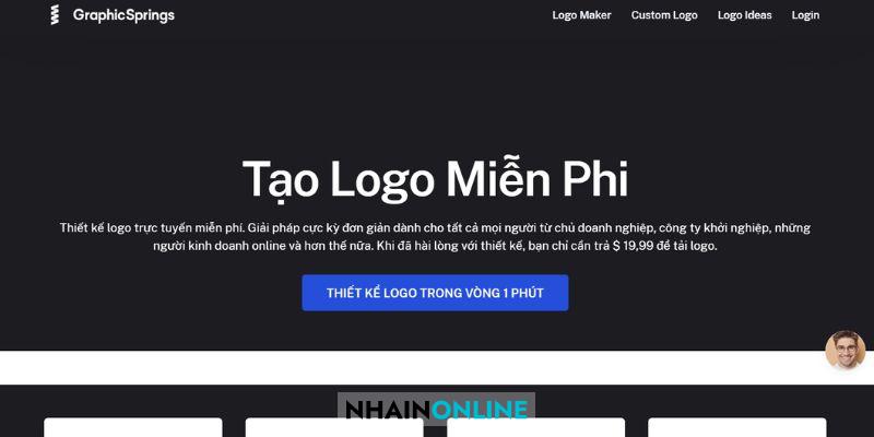 Website tạo logo mỹ phẩm online