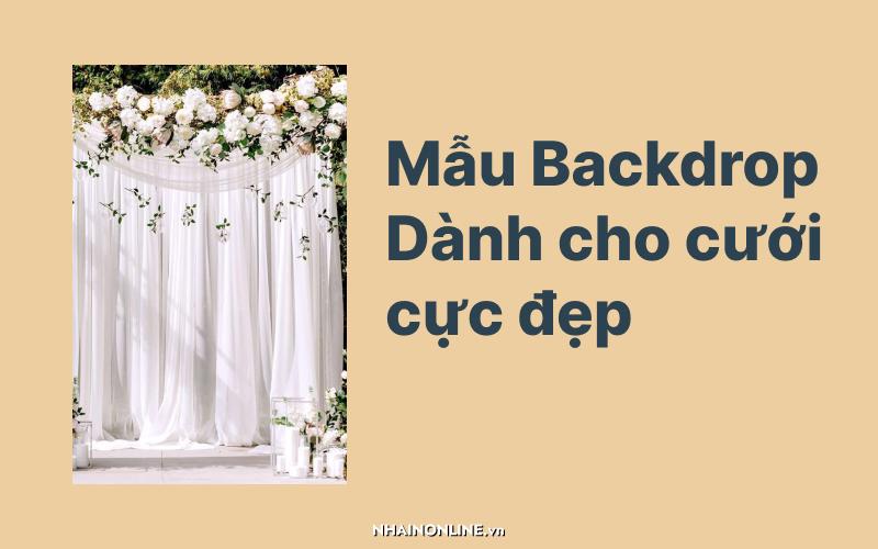 mau backdrop dam cuoi dep