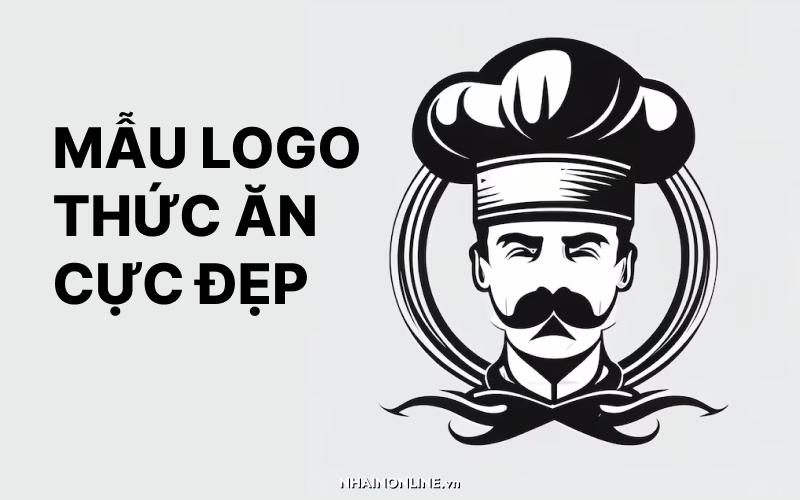 Logo đầu bếp, Logo đồ ăn, Logo nhà hàng
