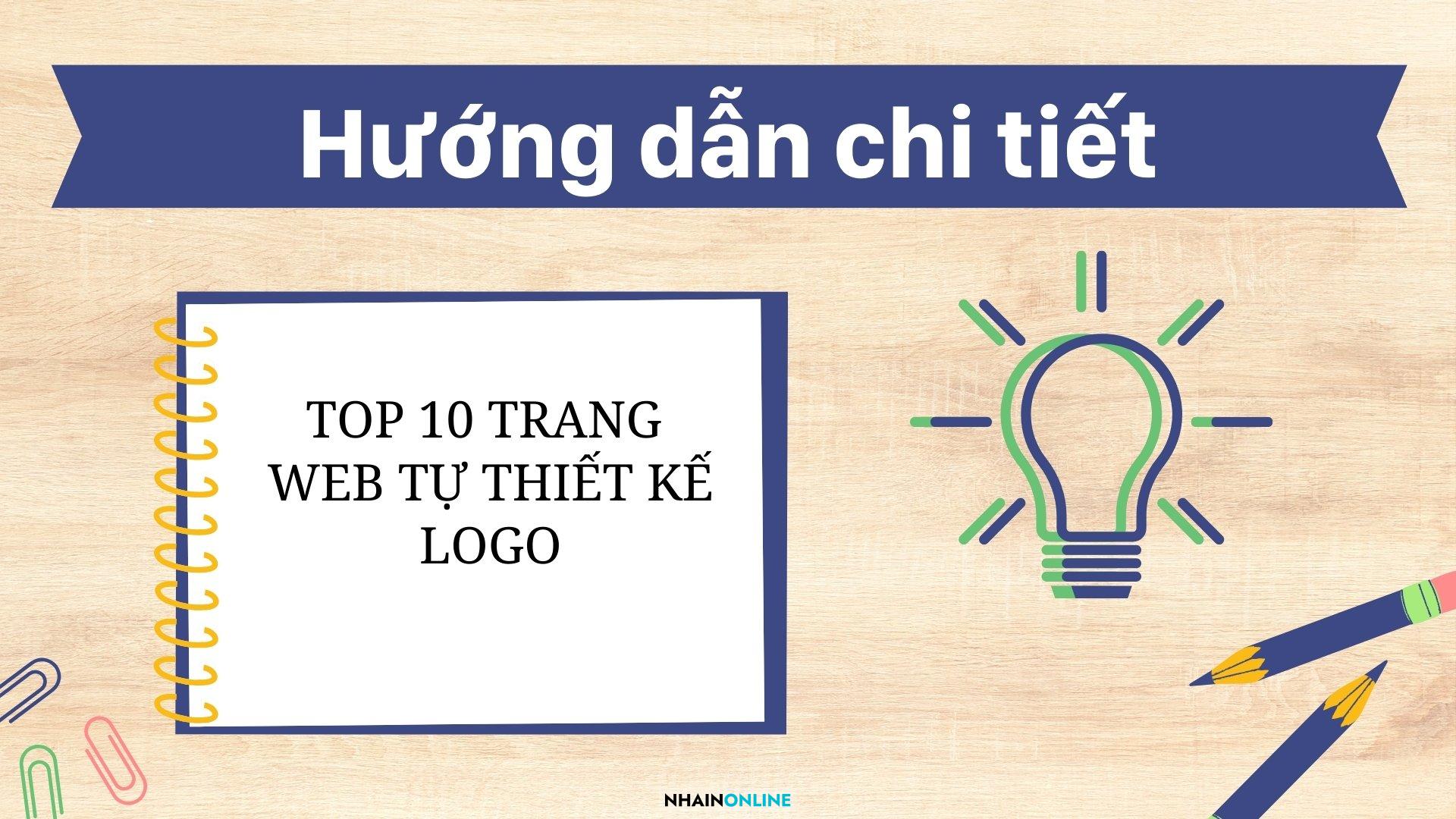 Top 100+ trang web tự thiết kế logo miễn phí